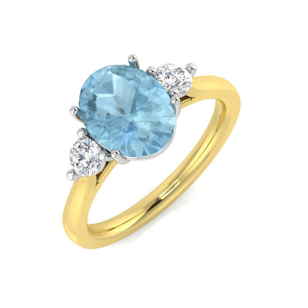 SL9060 — Ring - 9k Yellow Gold