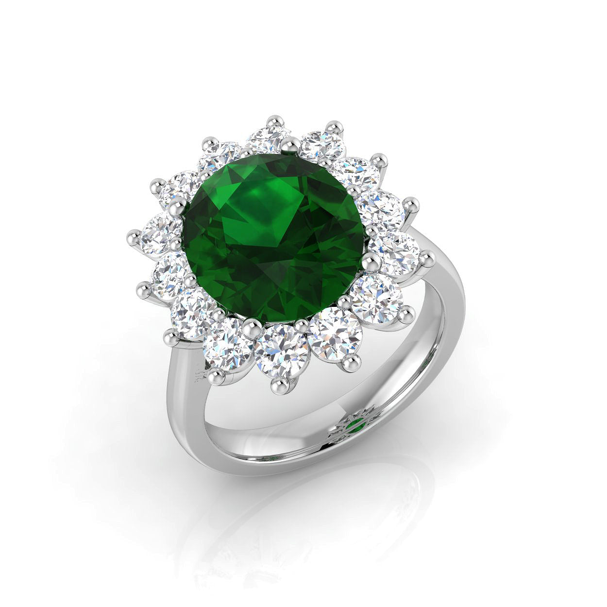 SL9062 — Ring - 9k White Gold