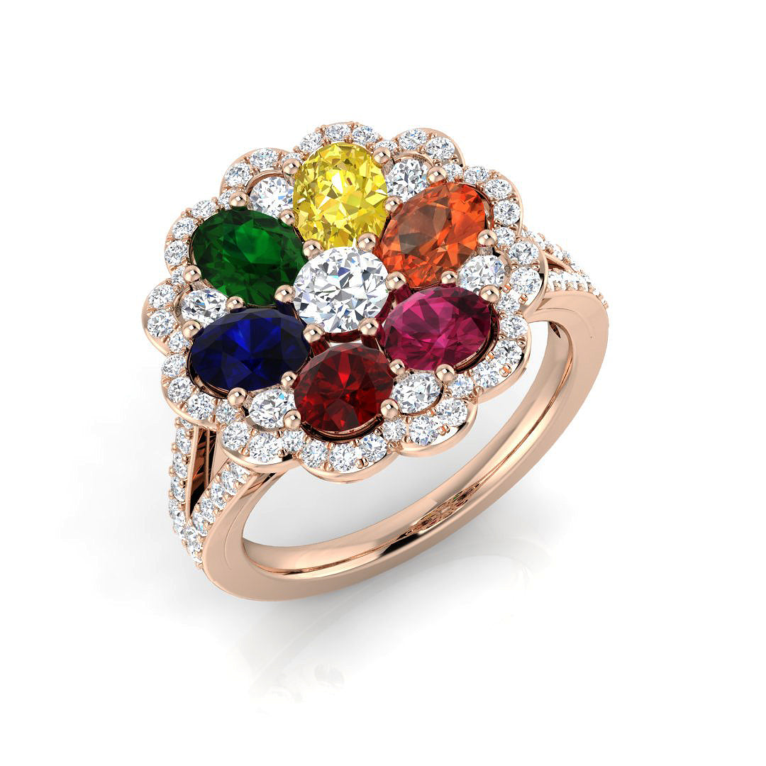 SL9072 — Ring - 9k Rose Gold