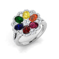 SL9072 — Ring - 9k White Gold