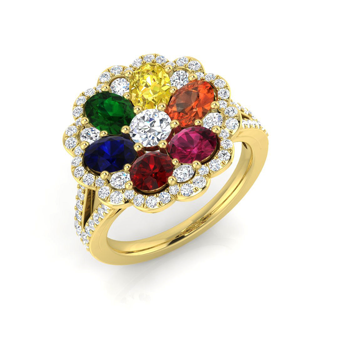 SL9072 — Ring - 9k Yellow Gold