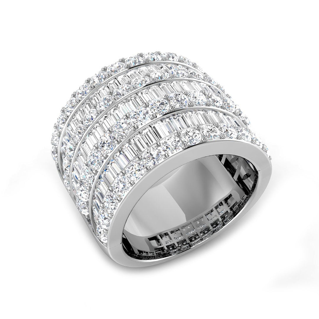 SL9106 — Ring - 9k White Gold