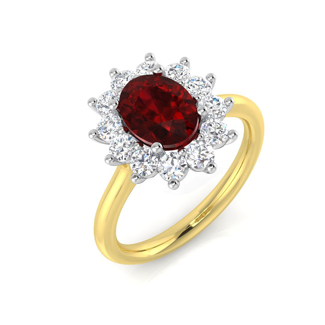 SL9120 — Ring - 18k Two Tone