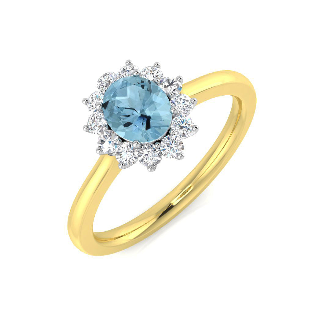 SL9131 — Ring - 18k Two Tone