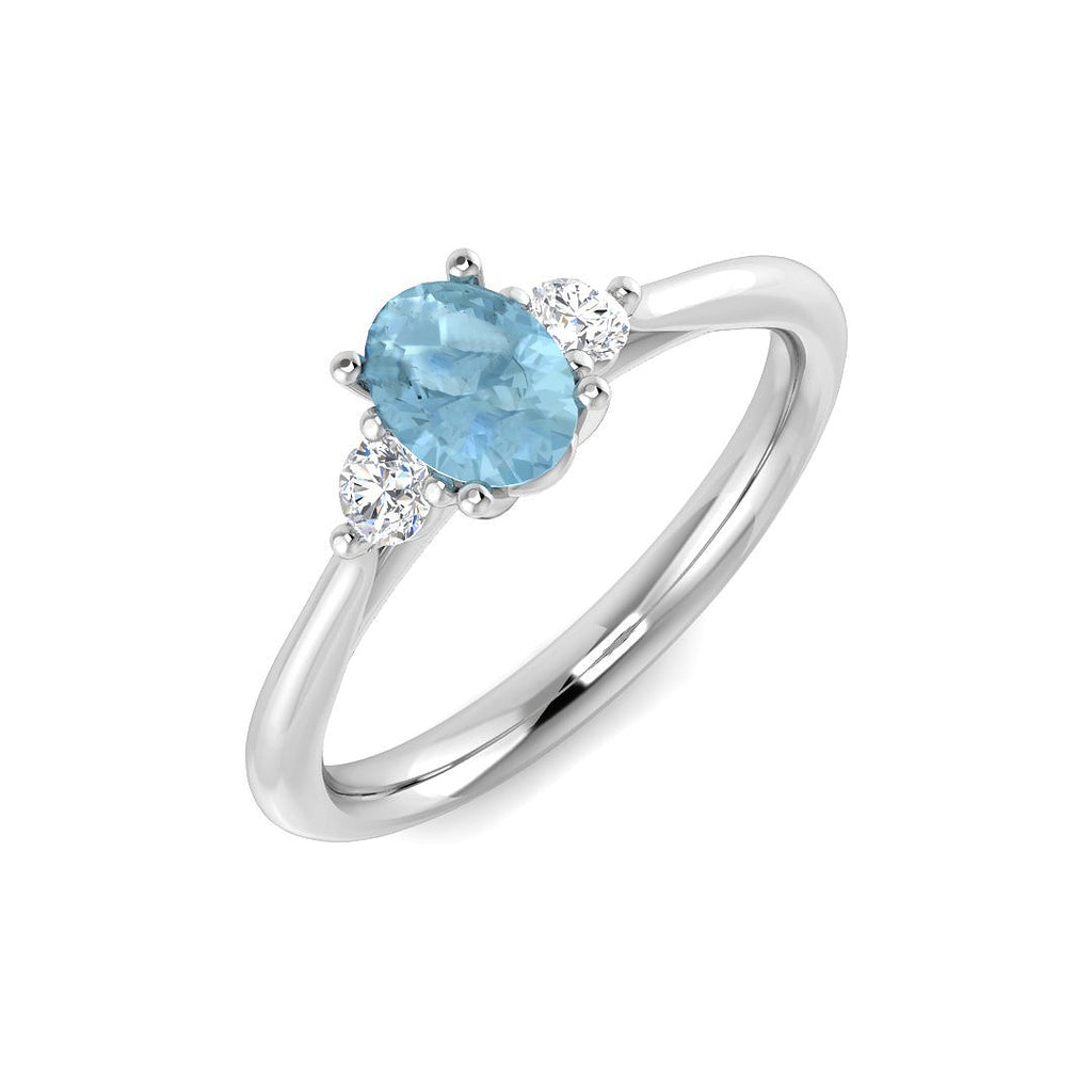 SL9169 — Ring - 9k White Gold