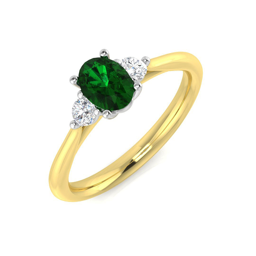 SL9169 — Ring - 18k Two Tone