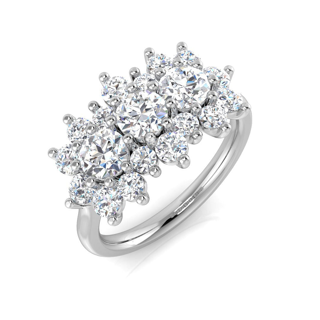 SL9172 — Ring - 9k White Gold