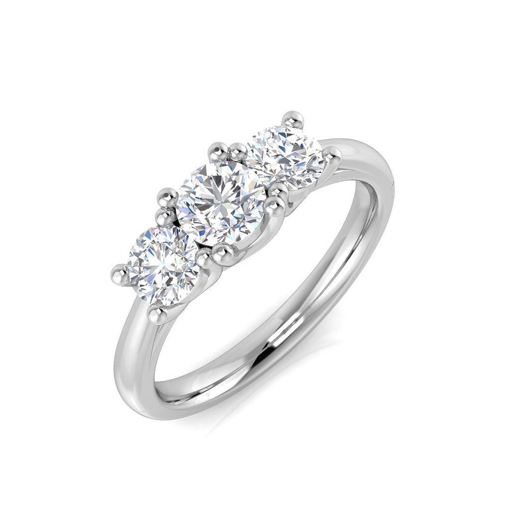 SL9176 — Ring - 9k White Gold