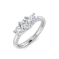 SL9176 — Ring - 9k White Gold