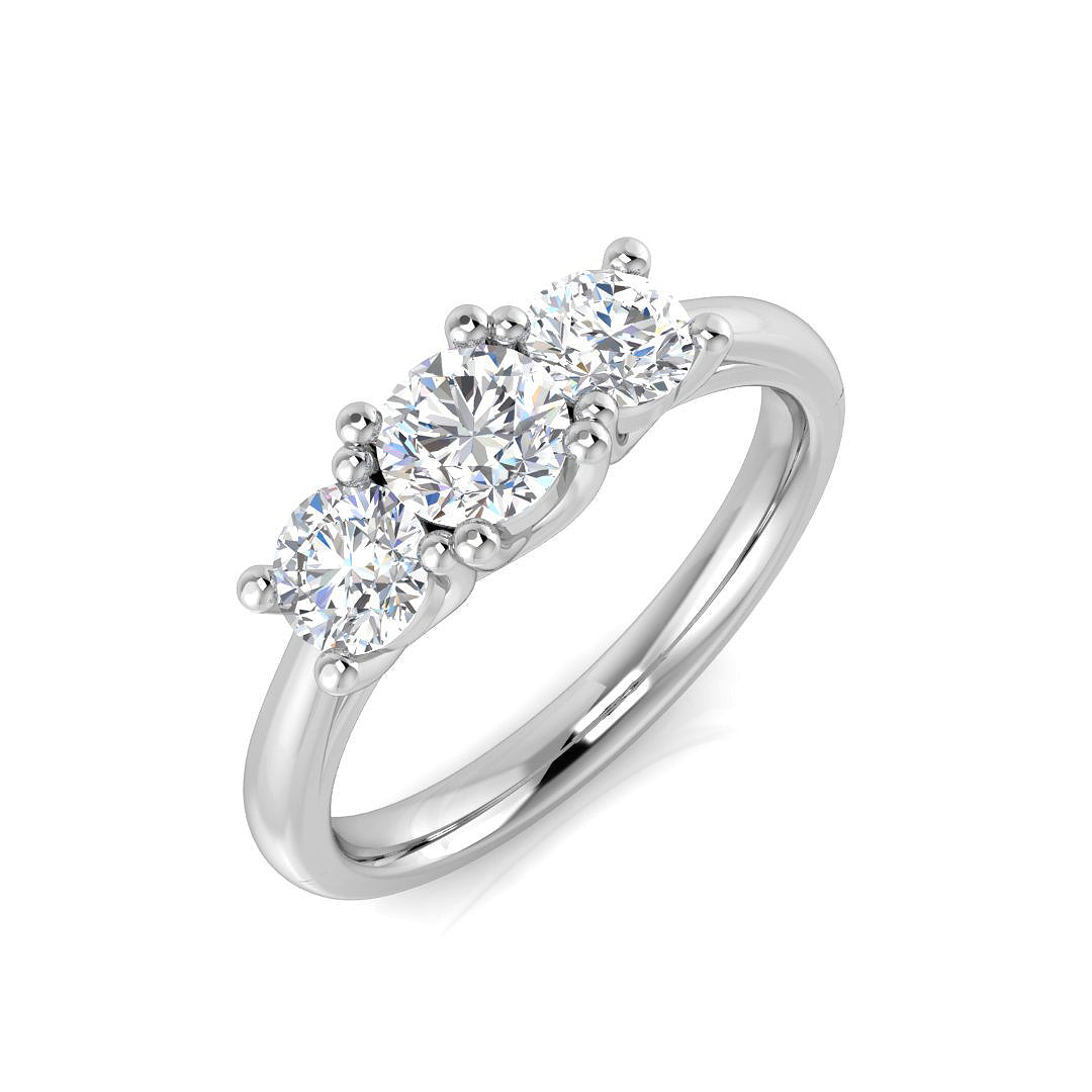 SL9176 — Ring - 9k White Gold