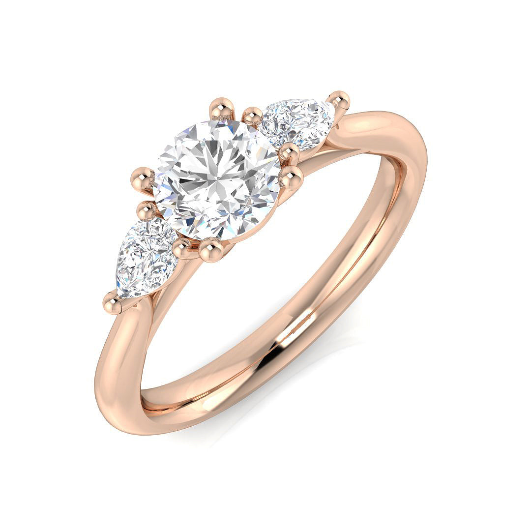SL9180 — Ring - 9k Rose Gold