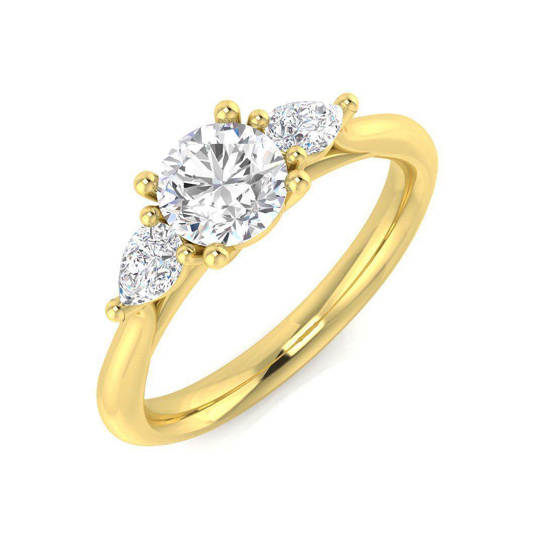 SL9180 — Ring - 9k Yellow Gold