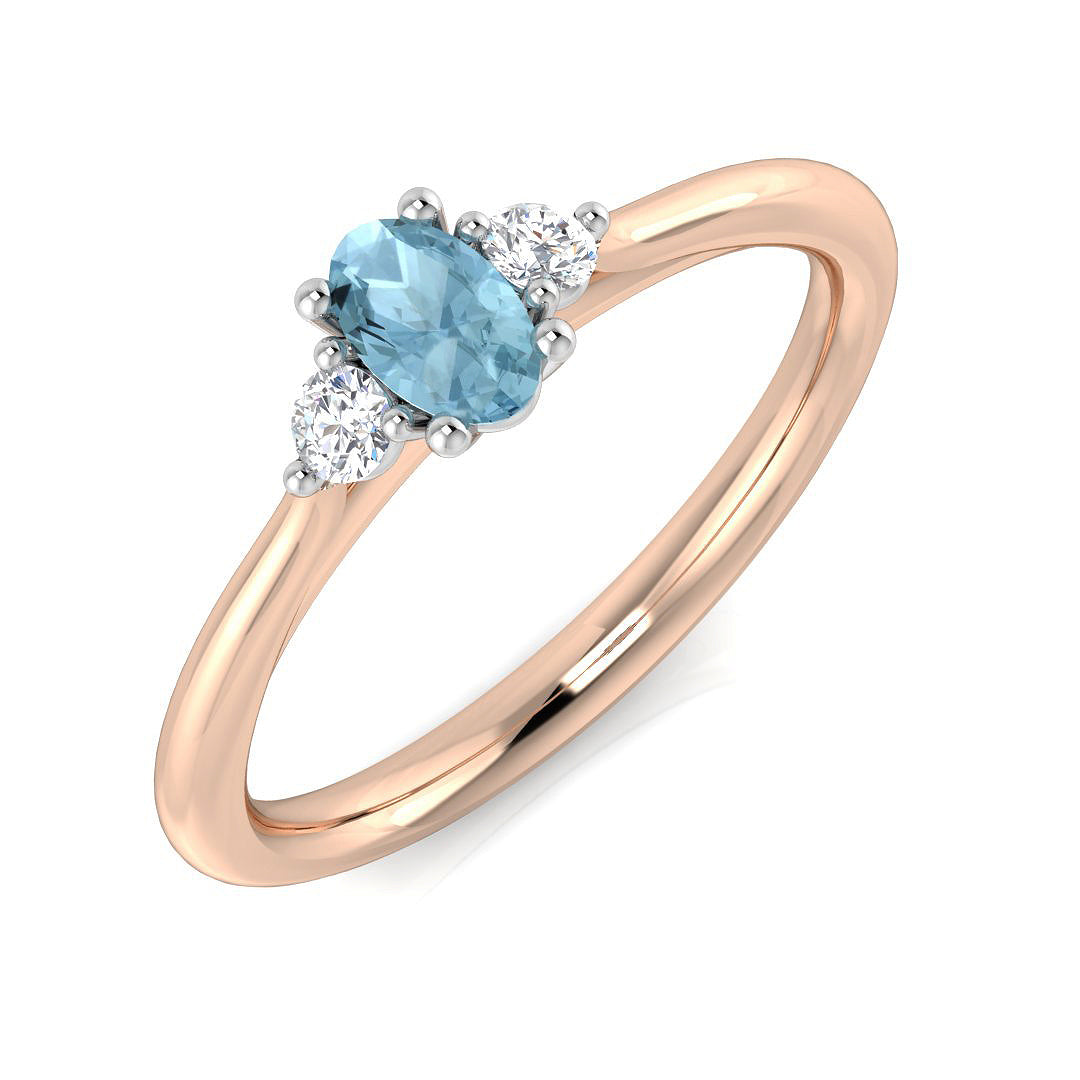 SL9193 — Ring - 9k Rose Gold