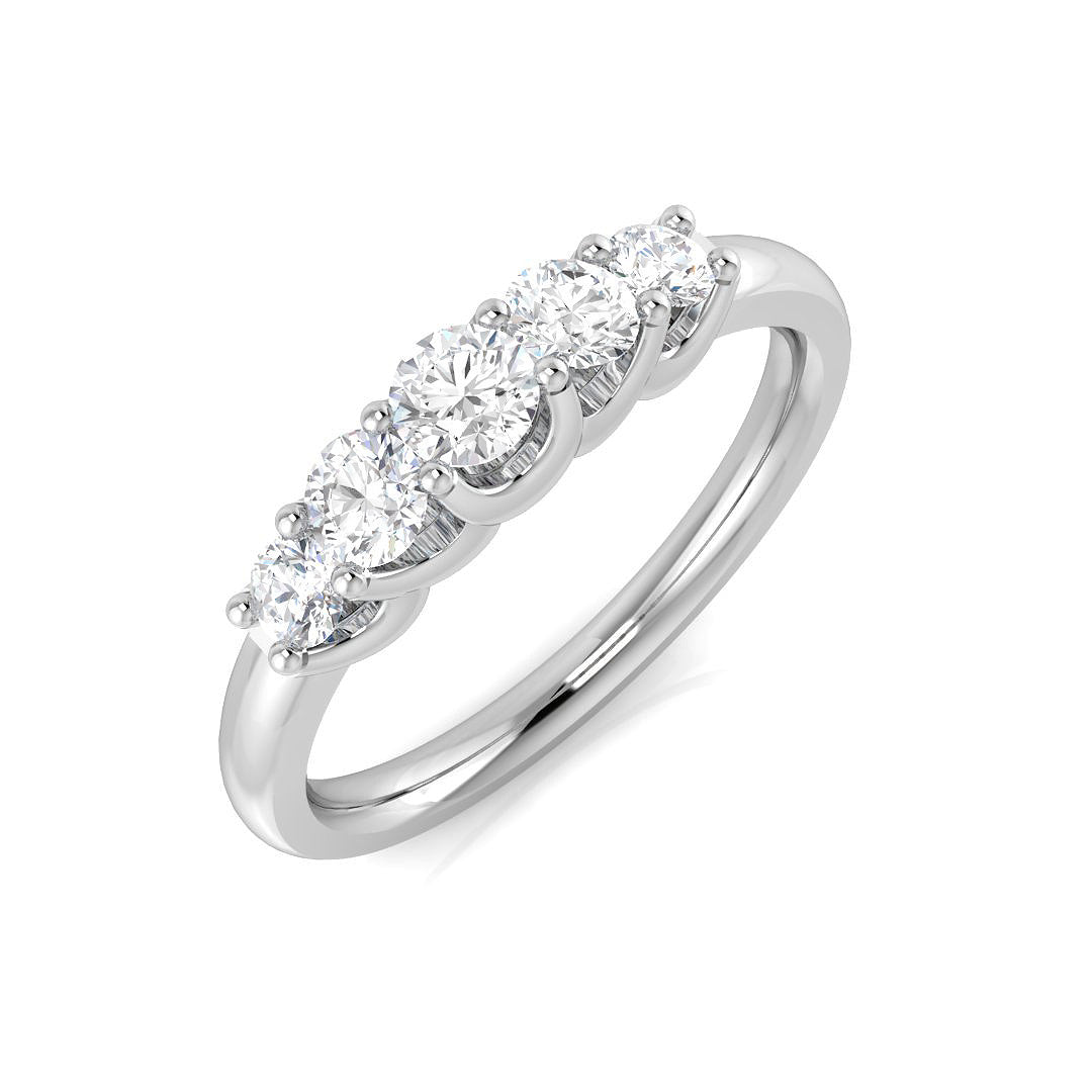 SL9221 — Ring - 9k White Gold