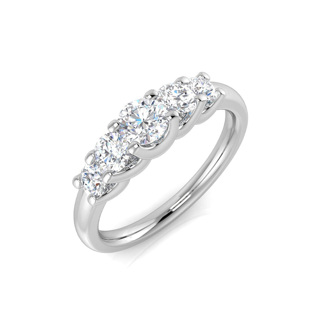 SL9222 — Ring - 9k White Gold