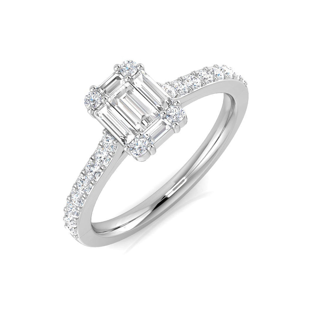 SL9231 — Ring - 9k White Gold