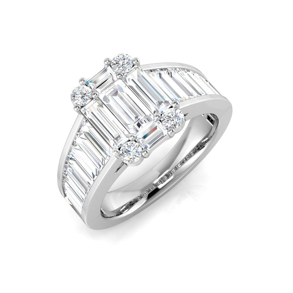 SL9240 — Ring - 9k White Gold