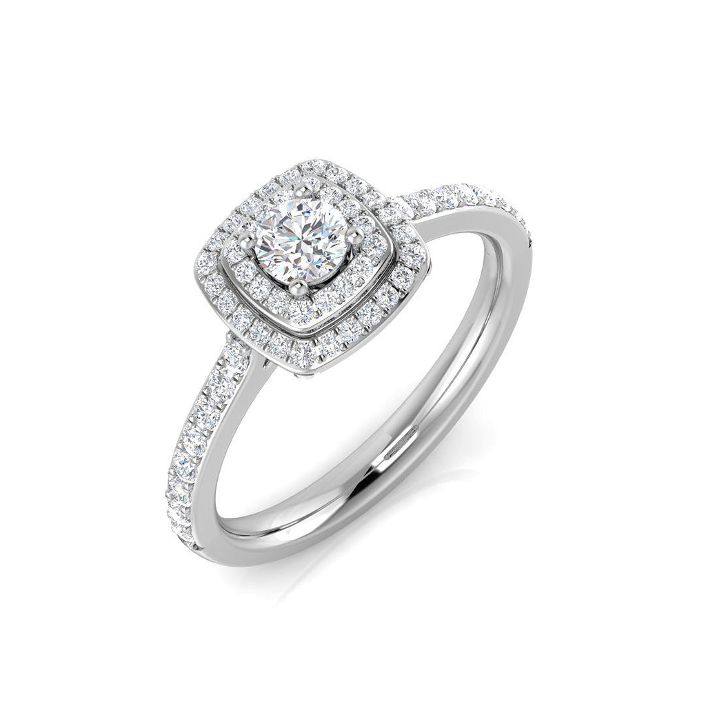 SL9307 — Ring - 9k White Gold