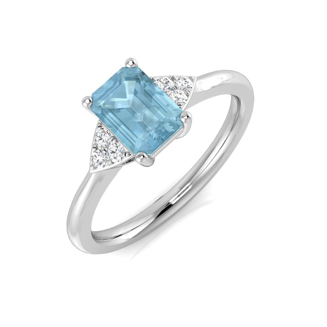 SL9309 — Ring - 9k White Gold