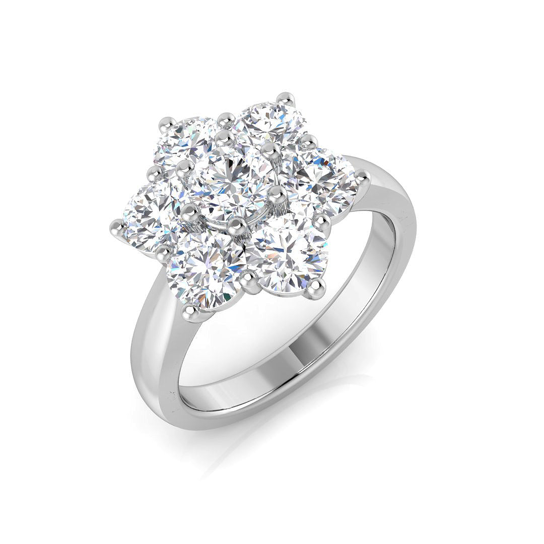 SL9311 — Ring - 9k White Gold