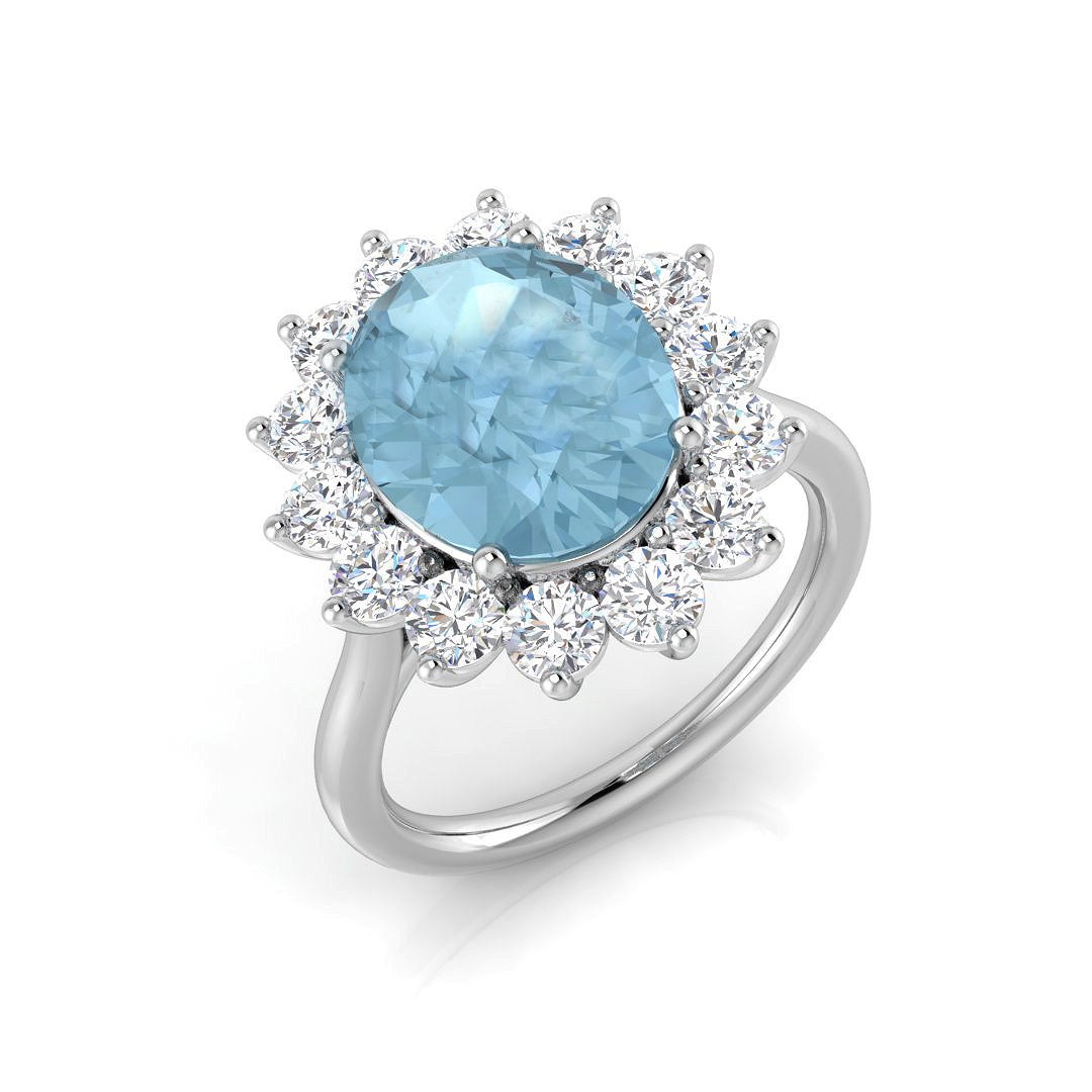 SL9317 — Ring - 9k White Gold