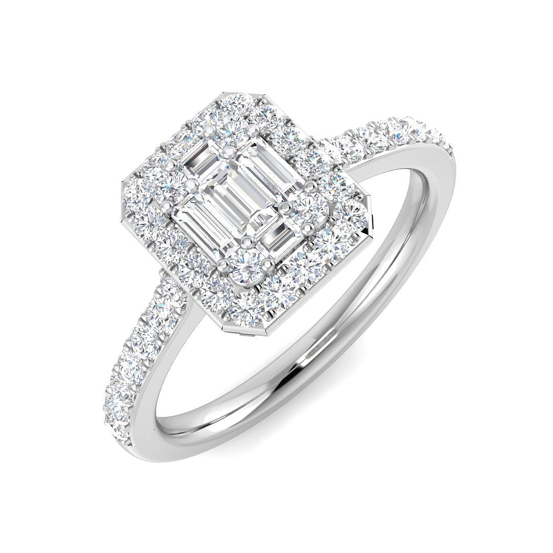 SL9330 — Ring - 9k White Gold