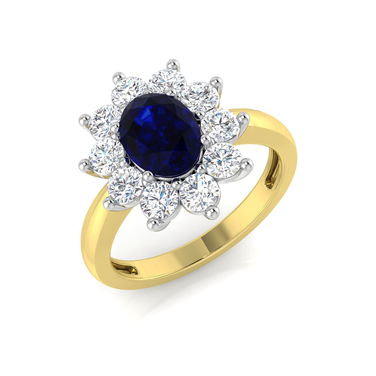 SL9358 — Ring - 18k Two Tone