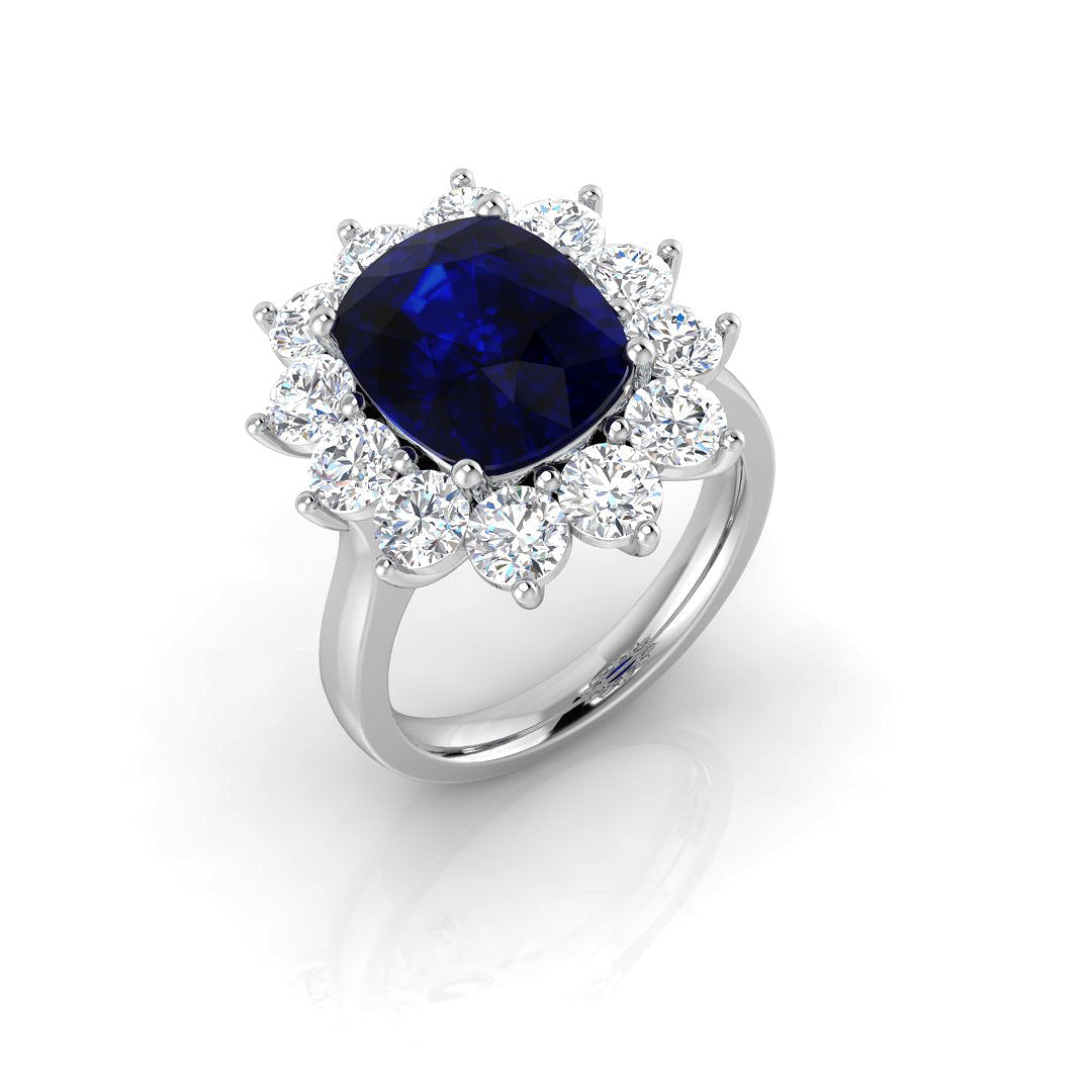 SL9372 — Ring - Platinum Plat