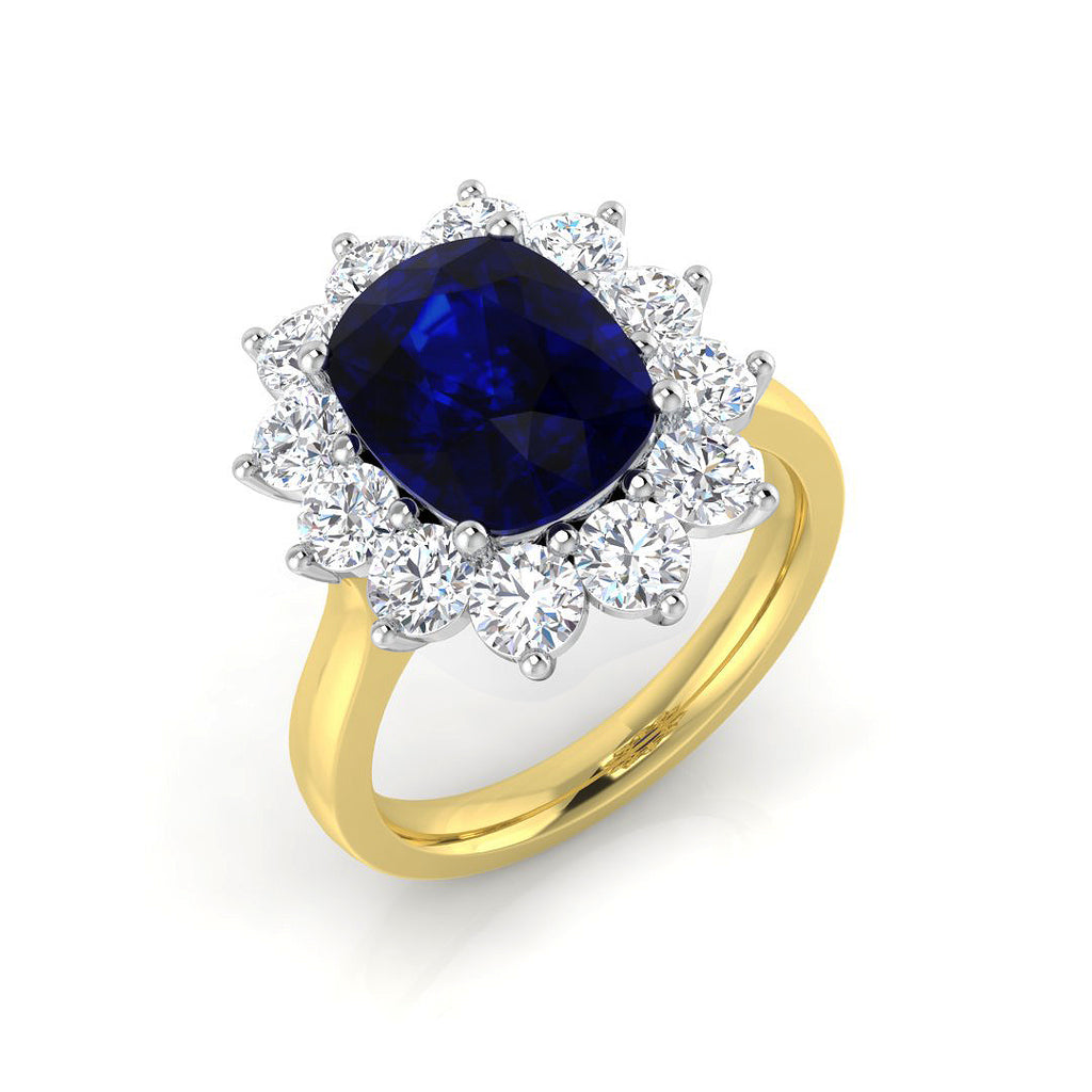 SL9378 — Ring - 18k Two Tone