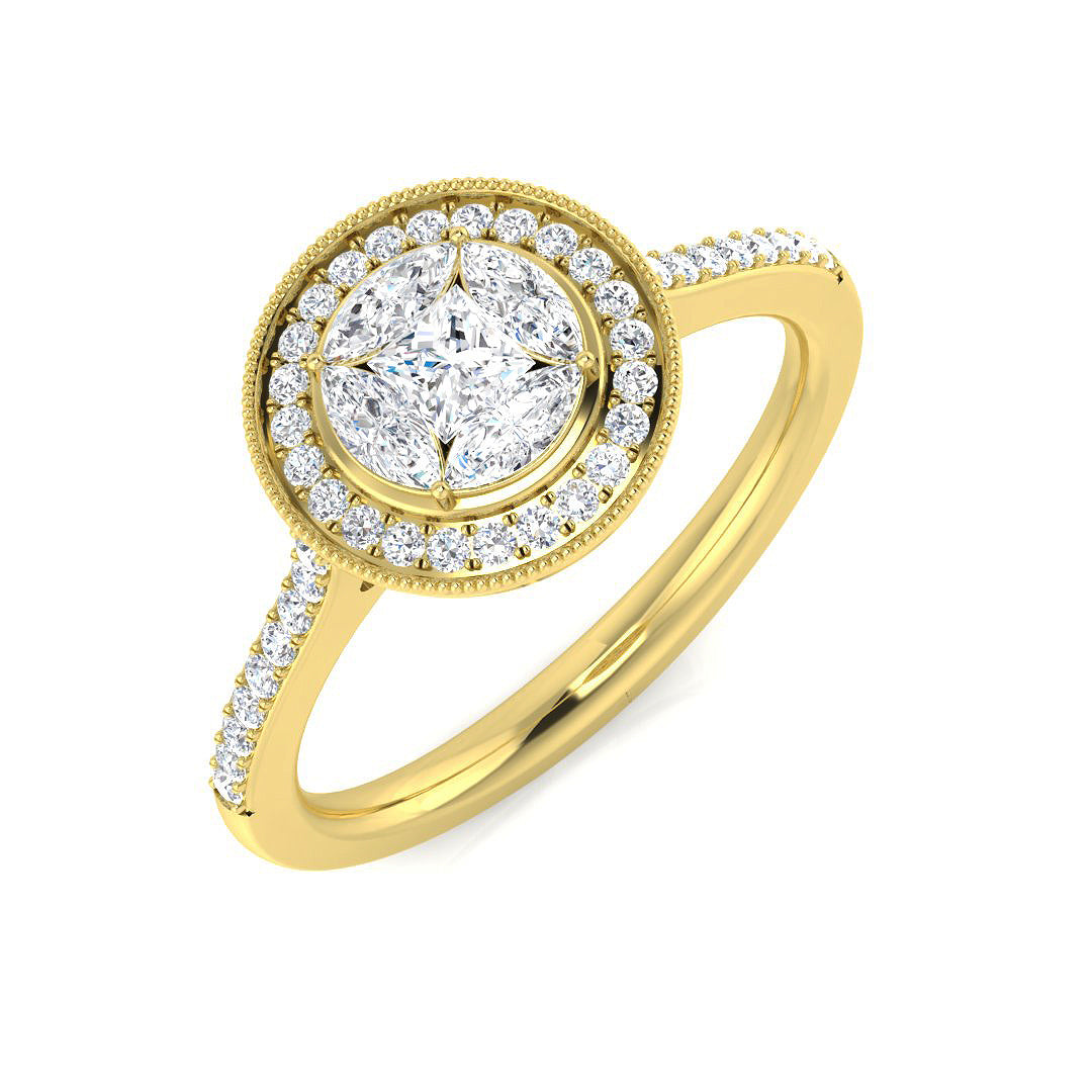 SL9385 — Ring - 9k Yellow Gold