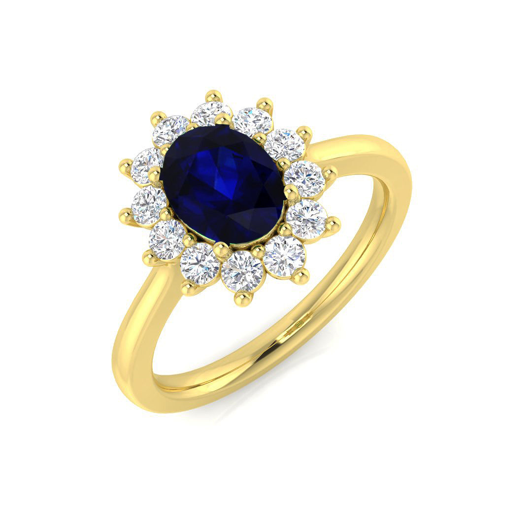 SL9388 — Ring - 18k Two Tone