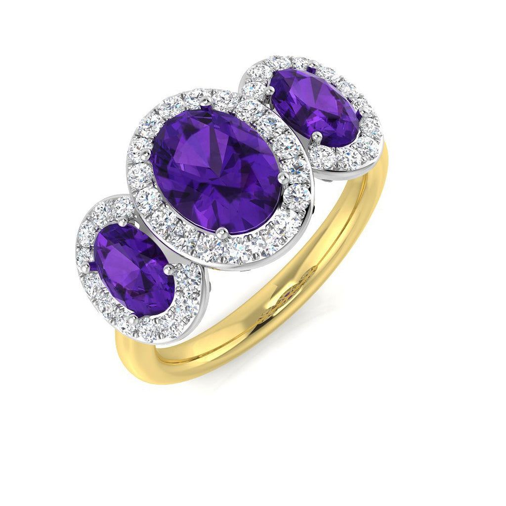 SL9407A — Ring - 9k Two Tone