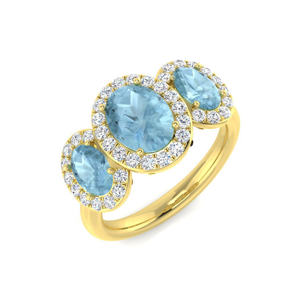 SL9407A — Ring - 9k Yellow Gold