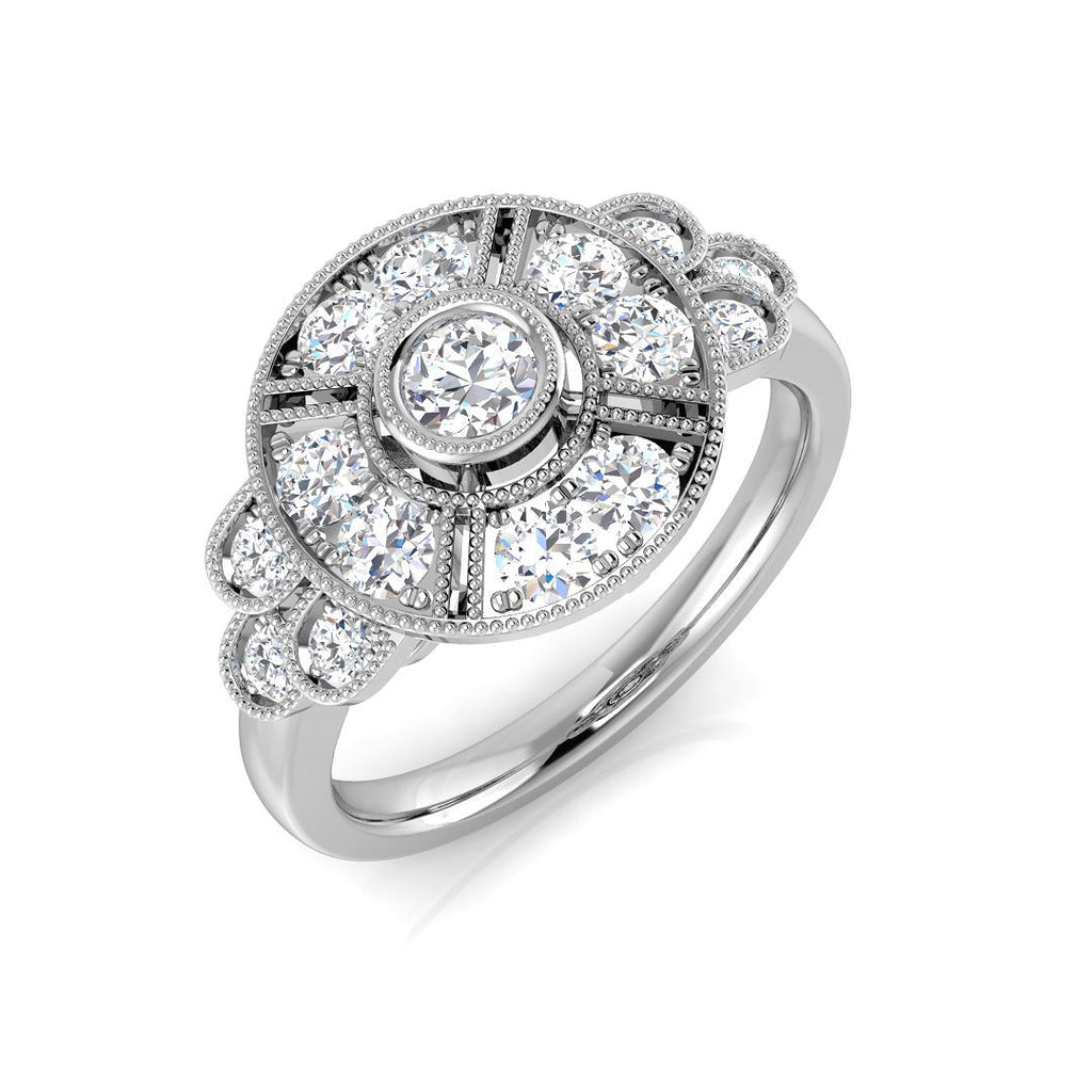 SL9418 — Ring - 9k White Gold