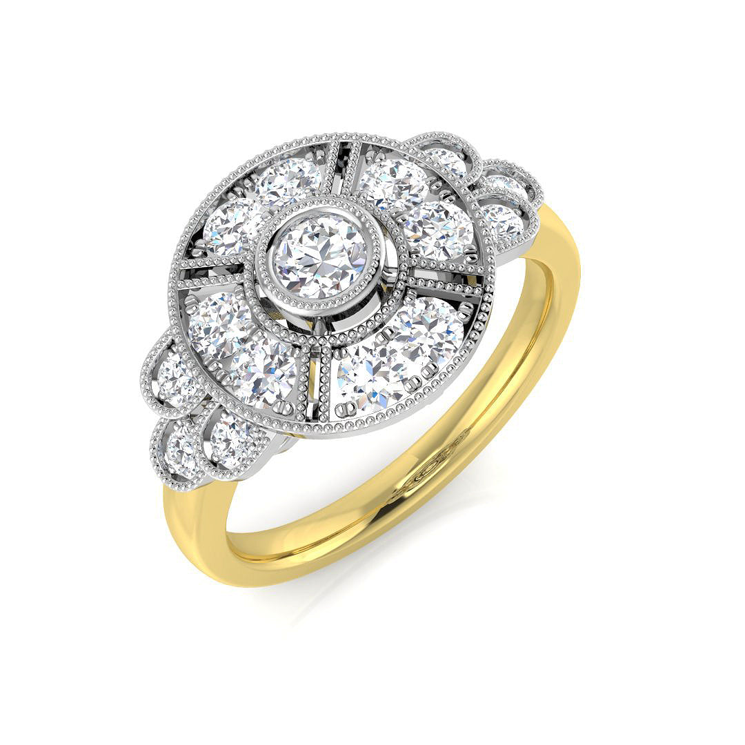 SL9418 — Ring - 9k Yellow Gold