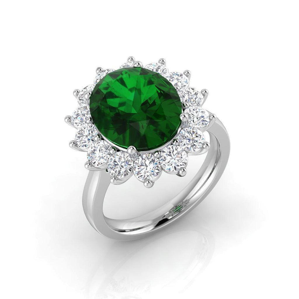 SL9428 — Ring - Platinum Plat
