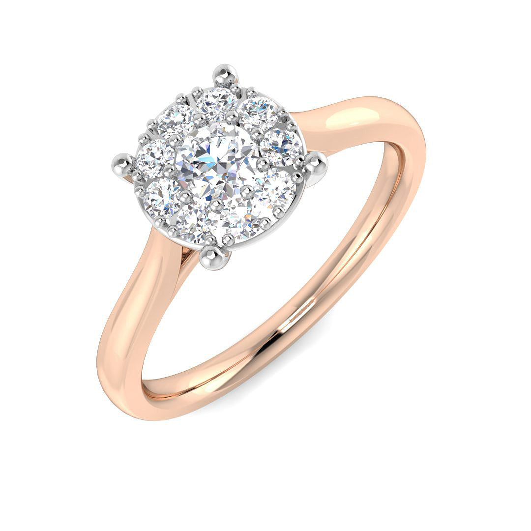 SL9505A — Ring - 9k Rose Gold