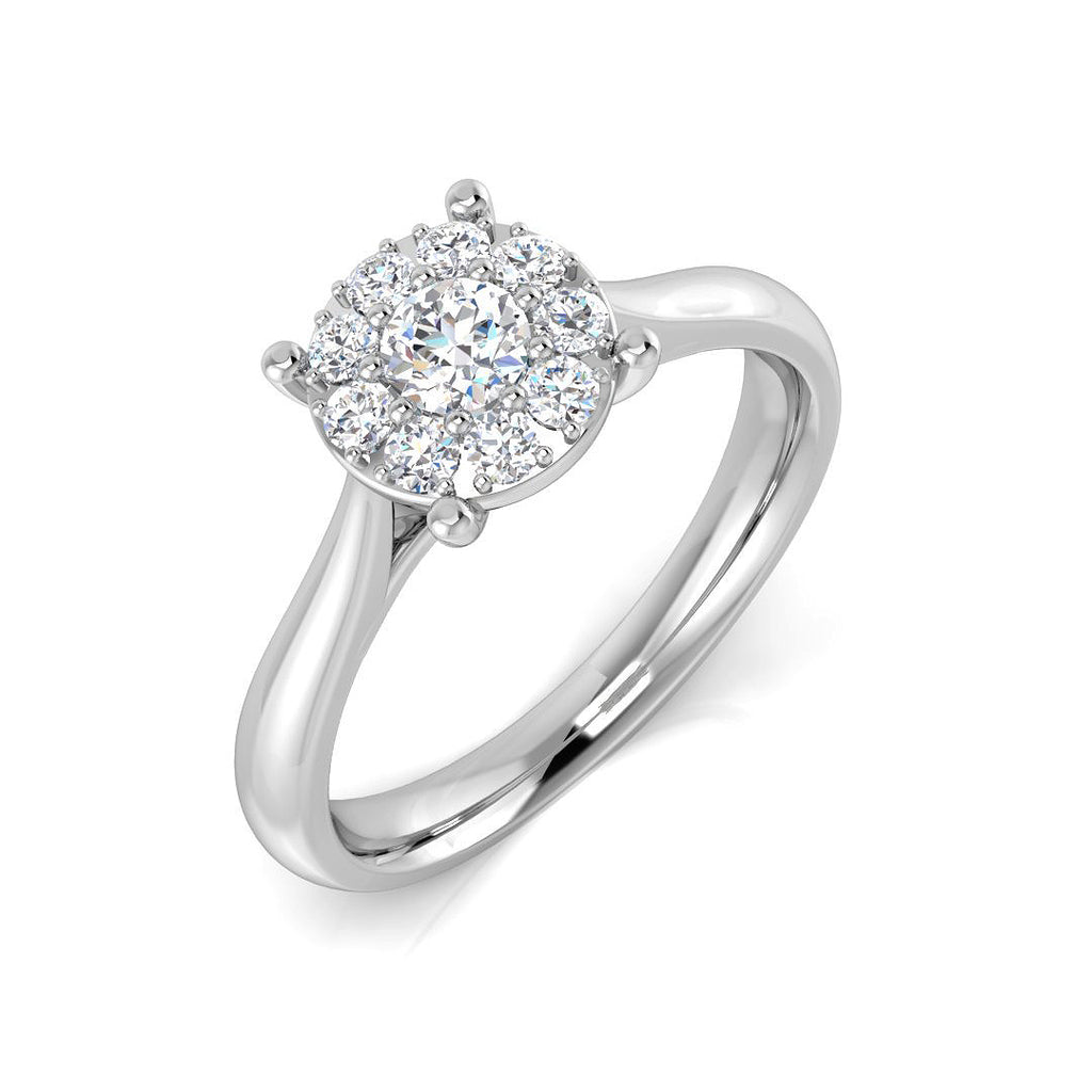 SL9505 — Ring - 9k White Gold