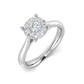 SL9505 — Ring - 9k White Gold