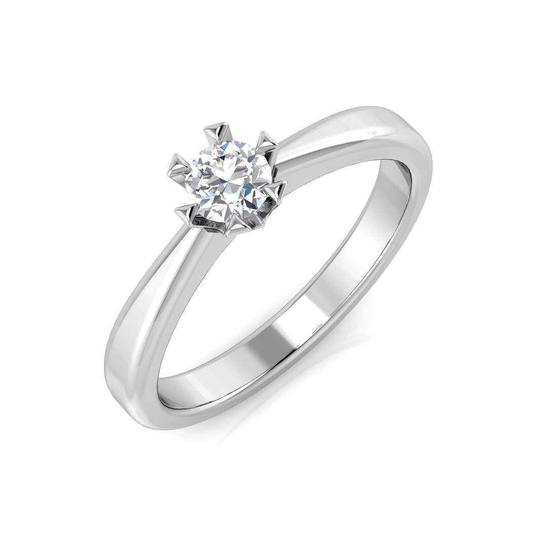 SL9515 — Ring - 14k White Gold