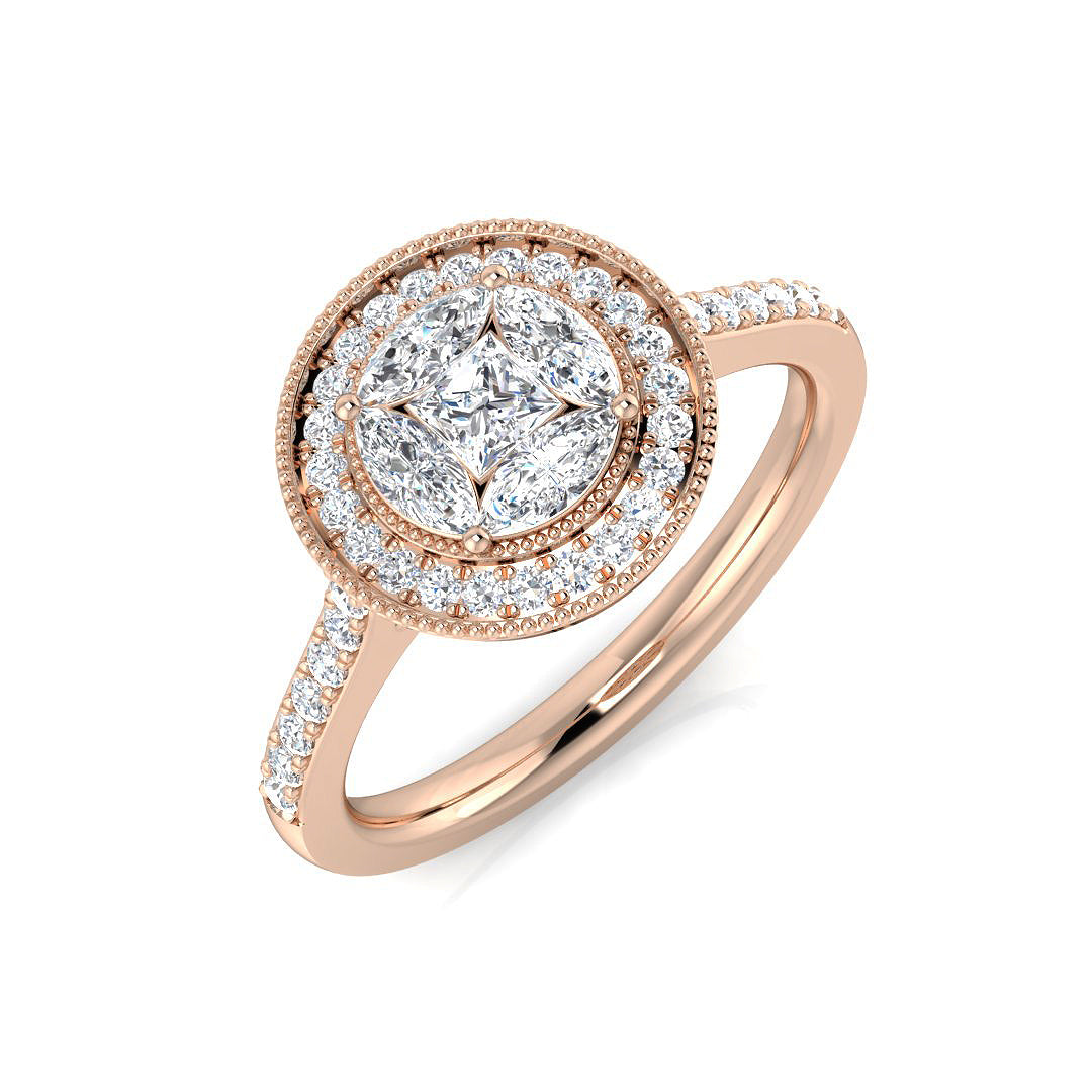 SL9524 — Ring - 9k Rose Gold