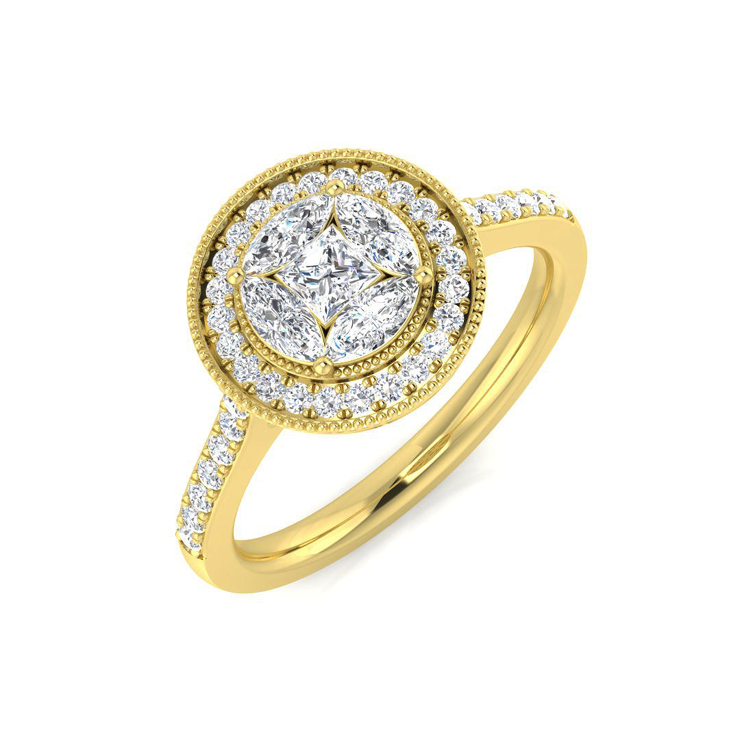 SL9524 — Ring - 9k Yellow Gold