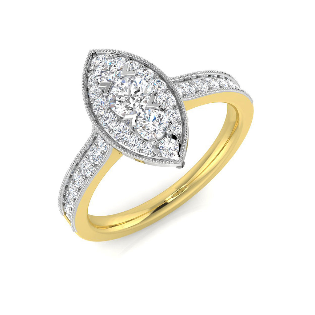 SL9527 — Ring - 9k Yellow Gold