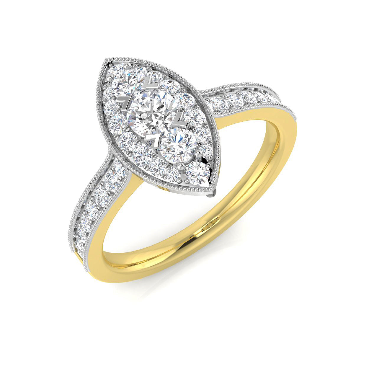 SL9527 — Ring - 9k Yellow Gold