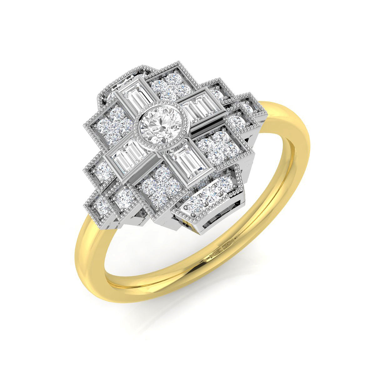 SL9528 — Ring - 9k Yellow Gold