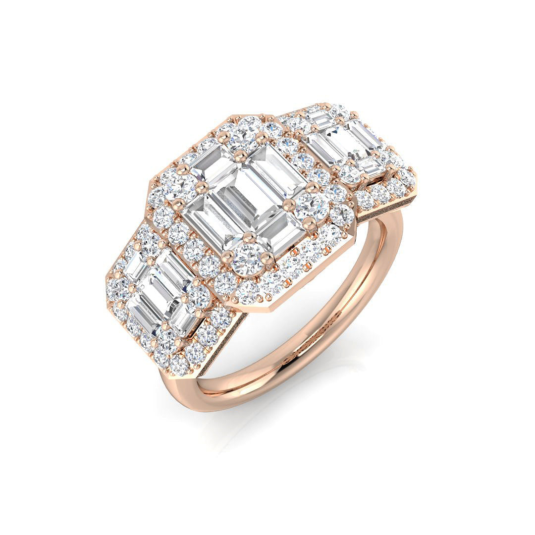 SL9533 — Ring - 9k Rose Gold