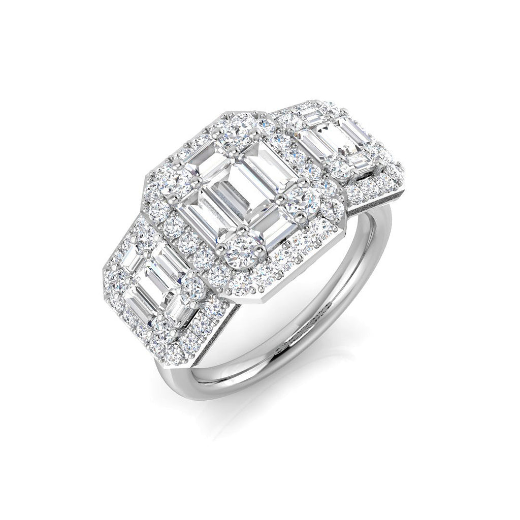 SL9533 — Ring - 9k White Gold