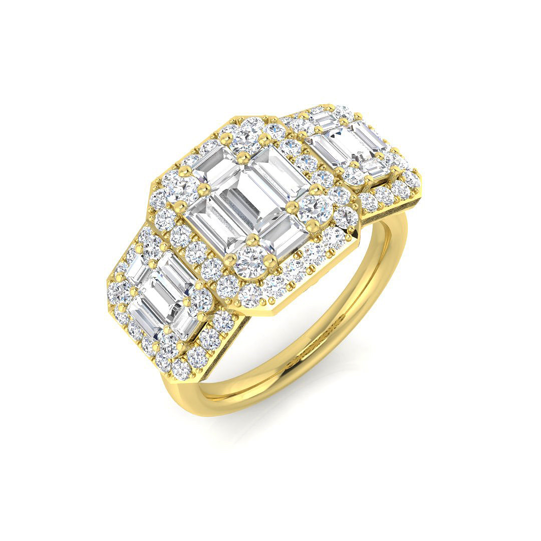 SL9533 — Ring - 9k Yellow Gold
