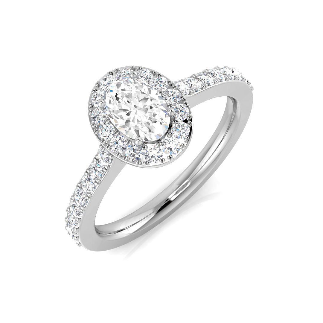 SL9611 — Ring - 9k White Gold