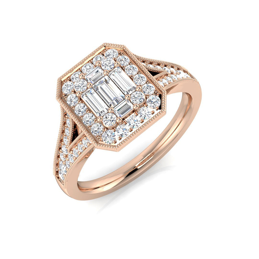 SL9652 — Ring - 9k Rose Gold